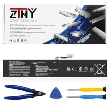ZTHY C41N2208 Battery Replacement for ASUS ROG Ally RC71L PC71L NR2301L Gaming Handheld PC, ROG Ally Z1 Z1E Extreme Handheld PC Series Battery Upgrade 15.48V 74Wh 4780mAh