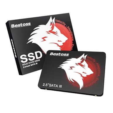 Bestoss 256GB 2.5" SSD Internal Hard Drive for Pc or Laptop, SATA III 6Gb/s Internal State Drive, Up to 550MB/s, Computer Storage Upgrade for Office, Students, Home Entertainment
