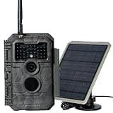 GardePro E6 WiFi Trail Camera and Solar Panel SP350 Bundle
