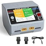 HOTA D6 Pro Lipo Battery Charger Dual Channel Smart Charger AC200W DC650W (325W*2) 15A Balance Charger for RC Lipo LiHv Nicd NiMH Battery Charging RC Car RC Boat FPV Race Drone Parts