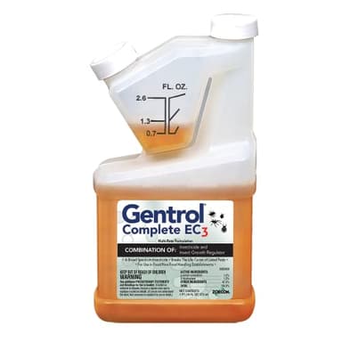 ZOECON 10578 Gentrol Complete EC3 Insecticide and Growth Regulator, Orange