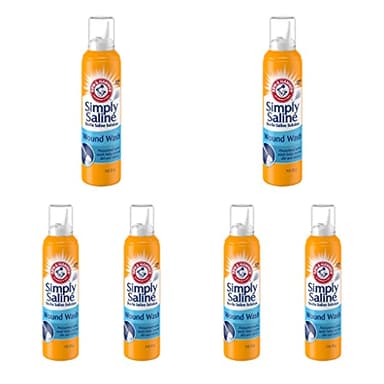 Arm & Hammer Simply Saline Wound Wash 7.4 Ounce - 6 Pack