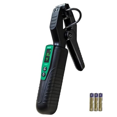 VIVANTECH HVAC Temperature Clamp – Digital Pipe Clamp Thermometer, Temperature Meter, High Precision ±0.3°C, -58°F to 302°F, Backlit Display, HVAC Diagnostic Tool for AC & Cooling Systems