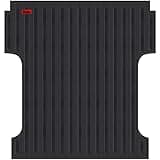 Geevoll Heavy Duty Rubber Truck Bed Mat for 2015-2024 Ford F-150, Custom Fit CrewCab 5.5 Ft Bed Liner, Black