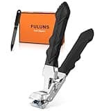 Angled Head Nail Clippers for Seniors Thick Nails, Toenail Clippers with Catcher Wide Opening Heavy Duty Toe Nail Clippers for Men with Safety Lock Fingernail Clipper Nail Cutter Gifts for Men Women