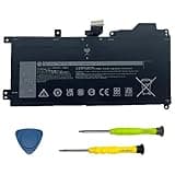 SUNNEAR 1FKCC Laptop Battery Compatible with Dell Latitude 7200 7210 2-in-1 Series Notebook T04J T04J001 T04J002 09NTKM 9NTKM T5H6P 0D9J00 D9J00 0KWWW4 KWWW4 7.6V 38Wh 4750mAh 2-Cell