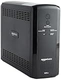 Amazon Basics UPS Battery Backup & Surge Protector 1500VA/900W, 10 Outlets, Line Interactive Uninterruptible Supply, for Power Outage Protection, Black