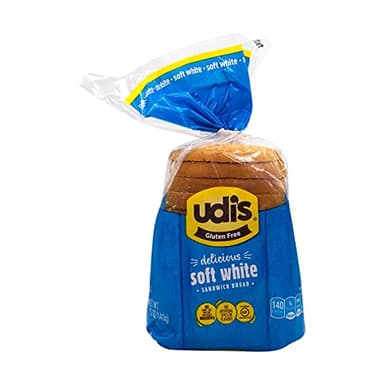 Udi's Gluten Free White Bread, Frozen Sandwich Bread, 12 oz.
