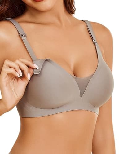 Avidlove Nursing Bras for Breastfeeding Seamless Ultra Comfort Pregnancy Maternity Wireless Bralette