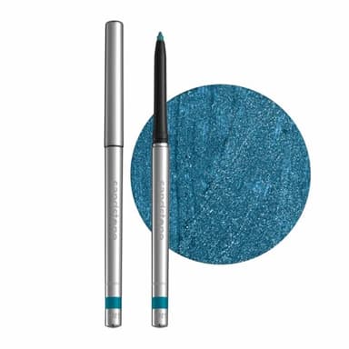 Sandstone Scandinavia Hypoallergenic Waterproof Metallic Eyeliner Pencil – Blue – Fragrance-Free, Vegan – Smudge-Proof Eye Liner for Sensitive Eyes