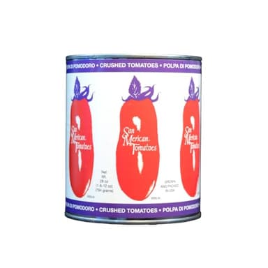 SMT SAN MERICAN TOMATO, Crushed Tomatoes, 28oz
