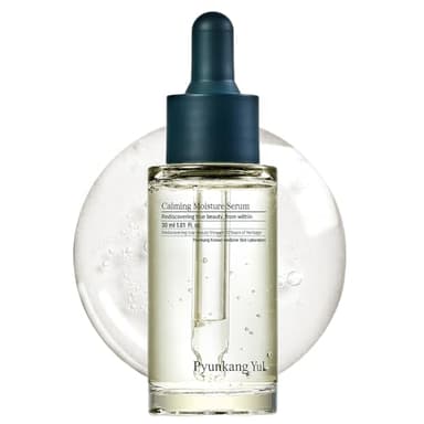 Pyunkang Yul Calming Moisture Serum for Strong Daily Moisturizing Power, Skin Revival & Soothing Care with Centella Asiatica, Tea Tree, 5 Hyaluronic Acids, Ceramide |