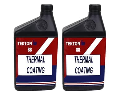 Heat Reflective Paint – Industrial Grade Thermal Barrier Insulating Coating with Ceramic Microspheres – RV, Camper, Flat, Metal Roof Coating (2 Quarts Only, White)