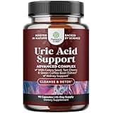 Green Coffee Bean Extract for Uric Acid Cleanse & Detox - Green Coffee Beans with Turmeric, Tart Cherry & Celery Seed for Adults - Daily Uric Acid Flush for Joints Support & Kidney Cleanser – 90 Ct