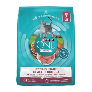 Purina ONE High Protein Dry Cat Food, +Plus Urinary Tract Health Formula - 7 lb. Bag
