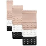 Red Snail 9PCS Bra Extender 2 Hook, 3 Hook, 4 Hook, Elastic Bra Extenders, Bra Extension Strap