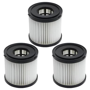 3pcs Replacement Filters Compatible with Ryobi ONE+ 18V P3240, PCL733, PCL734 Series Wet/Dry Vacuum Cleaners Filter Part# A32VC05 A32RF08,Fit for Hart 20-Volt 2-Gallon Wet/Dry Vac HPWD01B too.