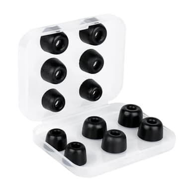 6 Pairs KBEAR KF01 Memory Foam Eartips, KINBOOFI KZ ZS10 PRO Replacement IEM Eartips Earbuds for KZ ZST ZS10 PRO X AS10 AS24 ZSN PRO X ZS10 PRO2 TANGZU WAN'ER CCZ DC02 DC01-PRO Wired Headphone