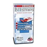 Essential Source Vitamin B12 Strips with B6 and Biotin, 2000 mcg - 30 Day Supply