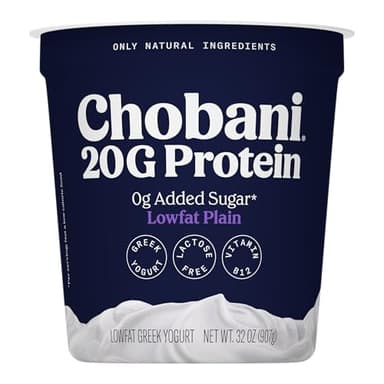 Chobani® 20g Protein Lowfat Greek Yogurt Plain 32oz