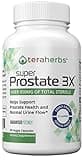 teraherbs Super Prostate 3X - Bladder Control, & Support for Enlarged Prostate & Frequent Urination - Prostate Supplements for Men - 90 Capsules