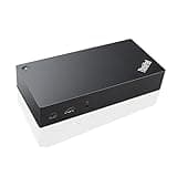 Lenovo ThinkPad USB-C UltraDock With 90W 2 Prong AC Adapter (40A90090US, USA Retail Packaged)