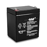 Casil Inovel Power Genuine CA1240 12v 4ah Rechargeable Alarm Battery for ADI Ademco 467, ADT 804302 12v 4.5ah, DSC Security Panel, Power Patrol for SLA1056, Vista 20P ADT (CA1240 Alarm Battery)