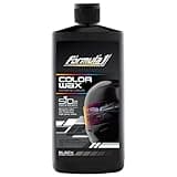 Formula 1 Sio2 Ceramic Liquid Wax Coating for Car Paint, Black, Provides Shine, Deep Gloss, and High Protection, Scratch & Swirl Mark Filler, Car Detailing Supplies, Post Polishing Wax for Cars, 16 oz