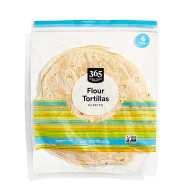 365 by Whole Foods Market Burrito Flour Tortillas, 16 OZ