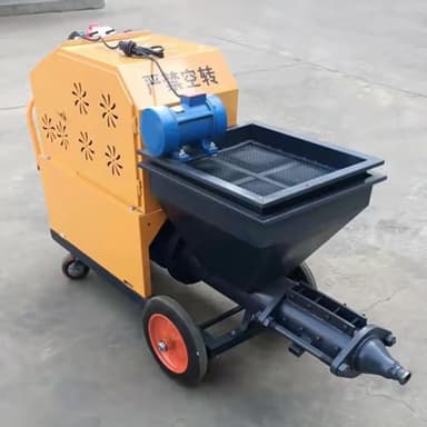 Professional Mortar Spraying Machine, Electric Cement Plaster Sprayer Gun for Wall Render, Stucco, Textured Paint