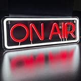 On Air Neon Signs, LED Studio Live Decorative Lights, On Air Neon lights Wall Decor For influencers Podcasts,live streams,Stadios,Nightclub, Man Cave