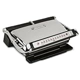 All-Clad Electric Indoor Grill, AutoSense Stainless Steel Panini Grill Press Sandwich Maker, Automatic 1800W Smokeless, Removable Plates, Dishwasher Safe