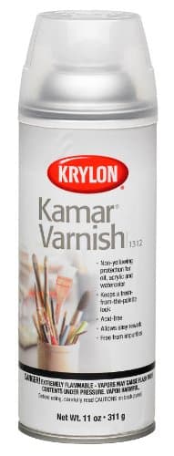 Krylon K01312 11-Ounce Kamar Varnish Aerosol Spray,Matte
