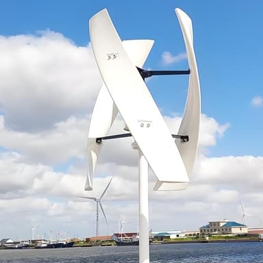 20000W Vertical Wind Turbine Generator Kit - 220V Wind Power for Marine, RV, Home & Hybrid Solar Systems - Efficient Windmill Generator for Renewable Energy Solutions