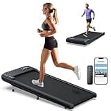 WELLFIT Walking Pad Treadmill with 10% Incline for Home,Office,Apartment,265LB Capacity,2.5HP Low Noise Under Desk Treadmills Work Out Equipment for Home Gym