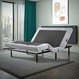 Irvine Home Collection Queen Adjustable Bed Base | Dual Massage | USB Ports | Zero Gravity | Anti-Snore | Memory Positions | Under Bed Lighting | Wireless Remote | Extended Warranty
