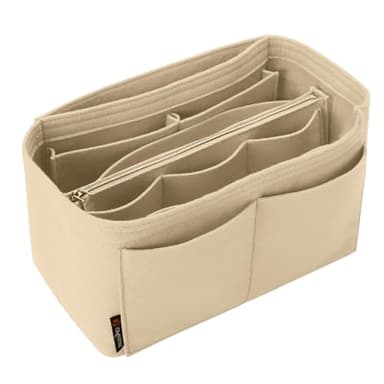 OMYSTYLE Purse Organizer Insert, Felt Tote Bag Organizer Insert with 5 Sizes, Handbag Dividers for Inside Purse, Compatible with Longchamp, Neverful, Speedy and More