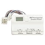 FARAMZ 6536A3351 Compatible with Coleman-Mach,Two-Stage Digital Thermostat for Heat Pump & Gas Furnace,Wall-Mounted, White
