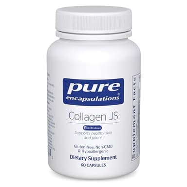Pure Encapsulations Collagen JS - Skin & Joint Health* - 1,000 mg Hydrolyzed Biocell Collagen - Gluten Free & Non-GMO - 60 Capsules