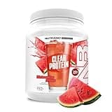 NutraBio Clear Whey Isolate Protein Powder, Delicious & Refreshing Fruit Flavors, Protein Juice, No Milky Taste, No Foam, Zero Sugar, Watermelon Breeze, 20 Servings