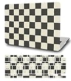 Hard Case Compatible with MacBook Air 13 inch 2020 2019 2018 Release M1 A2337 A2179 A1932, Plastic Hard Shell Protective Laptop Cover and Keyboard Skin for 13.3" MacBook Air, Checkerboard