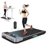 FUNMILY Walking Pad - Max Treadmill 300 lb Capacity/2 in 1 Under Desk Treadmill for Home and Office/Walking Jogging FriendlyTreadmill with LED Screen/Remote Control TR71205