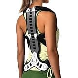 Mazhonqi Posture Corrector Back Support for Hunched Back, Kyphosis and Vertebral Compression Fracture Men and Women (Medium)