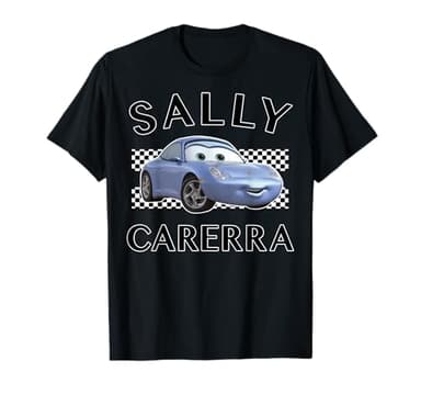 Disney Pixar Cars Sally Carerra Finish Graphic T-Shirt T-Shirt
