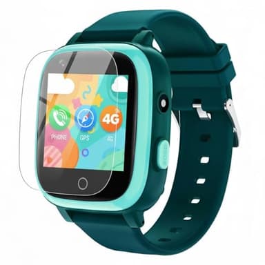 cjc 4G Smart Watch for Kids with GPS Tracker, Globally Applicable, Texting and Calling, Kids Watch for Ages 4-12 - Includes Video Call, Chat, SOS Alerts, App - Fun & Educational Birthday Gift Idea