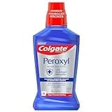 Colgate Peroxyl Antiseptic Mouthwash and Mouth Sore Rinse, 1.5% Hydrogen Peroxide, Mild Mint - 500ml, 16.9 Fluid Ounces