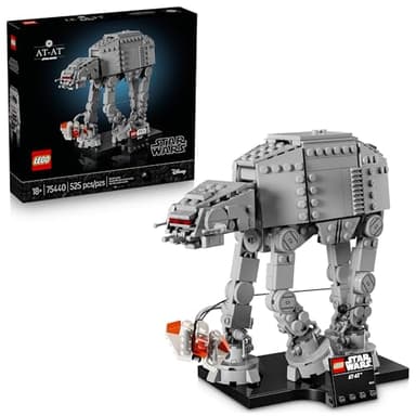 LEGO Star Wars at-at Walker Building Set for Adults, Ages 18+ - Collectible & Room Decor for Office, Bedroom, or Book Shelf - Activity for Men, Women, & Movie Fans - Gift Idea for Birthdays - 75440