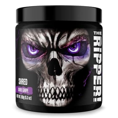 JNX SPORTS The Ripper Thermogenic Fat Burner Pre Workout Powder Dark Grape