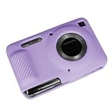 Easy Hood Camera Case for Kodak PIXPRO FZ55, Soft Silicone Cover Anti-Scratch Slim Fit FZ55 DSLR Camera Sleeve Body Skin Travel Protective Case, Purple