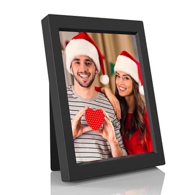 KWANWA 5x7 Picture Frame, Personalized 20S Voice Recordable Photo Frame, Vertical or Horizontal, Tabletop & Wall Mount, Gifts for Boys & Girls, Mother, Father, Grandparents, Birthday, Christmas